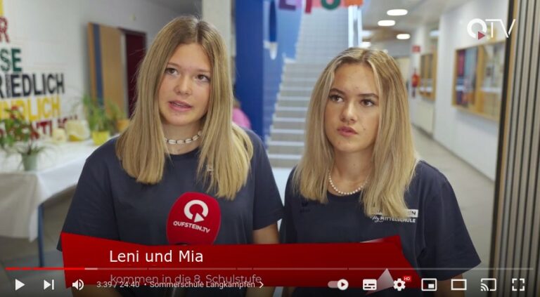 TV Bericht 🎥 Sommerschule 2023