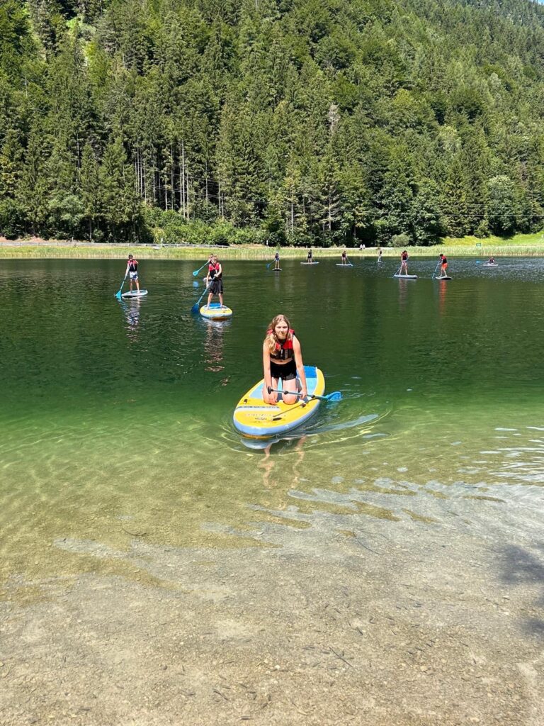Sporttag der 1a am Pillersee