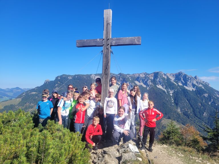 Ausflug der 2b zum Gamskogel